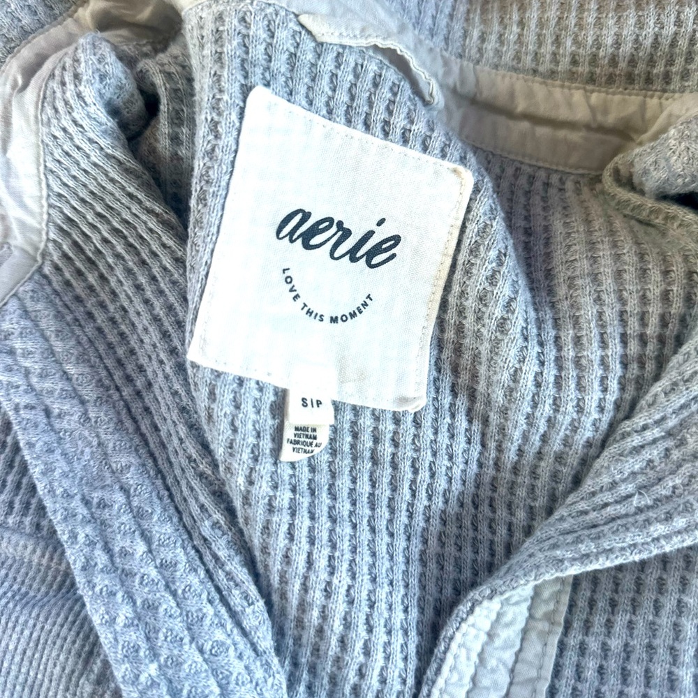 Waffle weave shirt